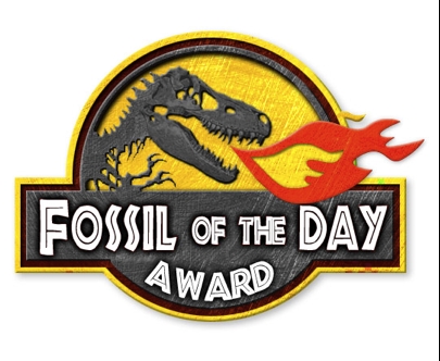 fossilofthedayaward