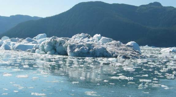 Topniejący lodowiec Topniejący lodowiec