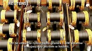 wzrasta cena złota