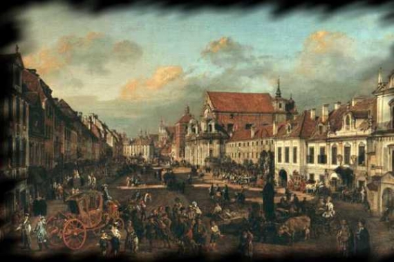 Canaletto - Krakowskie Przedmieście Canaletto - Krakowskie Przedmieście