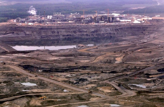 Wydobycie piasków roponośnych w Kanadzie