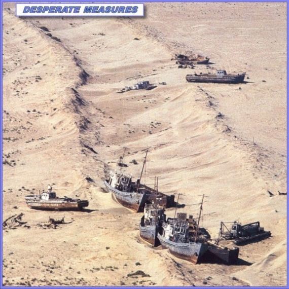 Morze Aralskie - porzucone statki