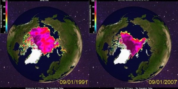 Zasięg kriosfery Zasięg kriosfery