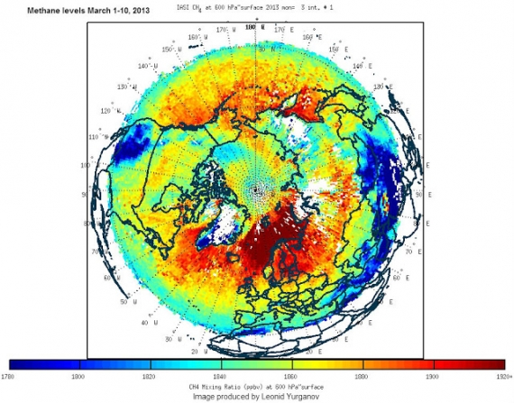 Metan w Arktyce
