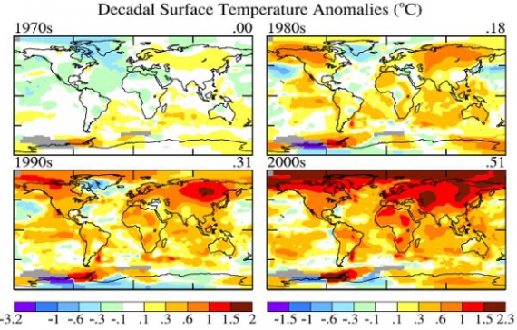 anomalie temperaturowe