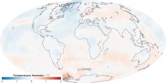 Odchylenia temperatury 1 Odchylenia temperatury 1