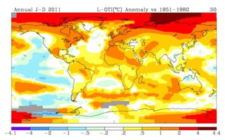 Odchylenie temperatury