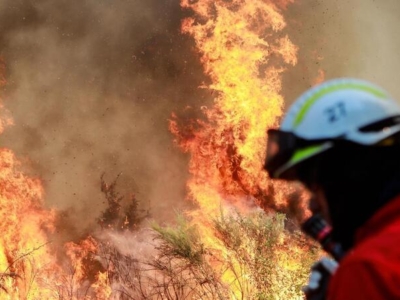 Pożar w Portugalii