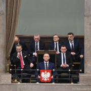 Karol Nawrocki w Sejmie. Źródło: Kancelaria Sejmu