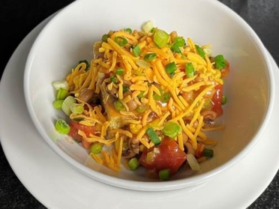 Wegański posiłek ze szpitala w Nowym Jorku.